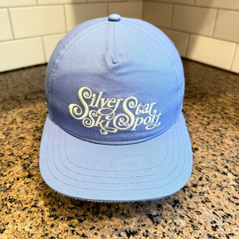 Silver Star Ski &‎ Resort Park City Utah Pukka Baseball Cap Hat Strap Back Blue